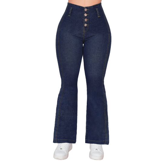 LipoJeans de Talle Alto con Efecto Levanta Cola 3664 03