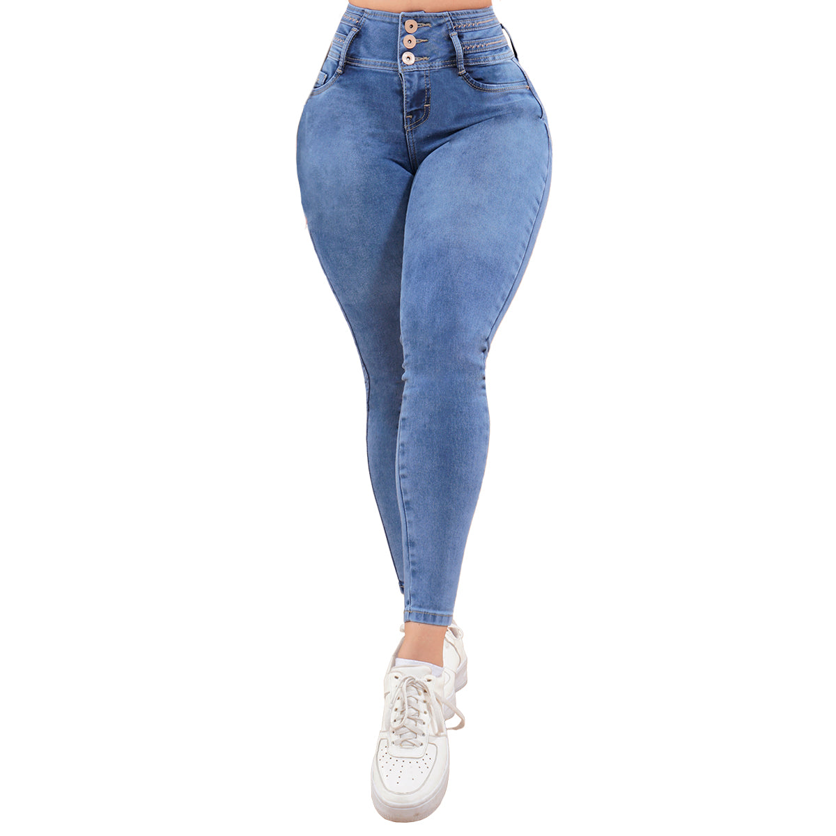 LipoJeans de Talle Alto con Efecto Levanta Cola 3666