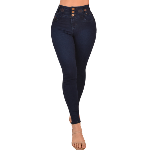 LipoJeans de Talle Alto con Efecto Levanta Cola 3724