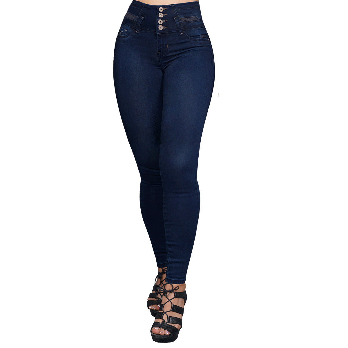 LipoJeans de Talle Alto con Efecto Levanta Cola 3748