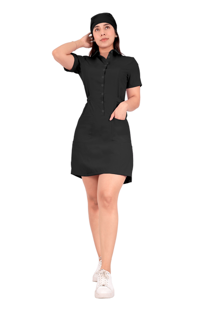 Vestido Quirúrgico Negro