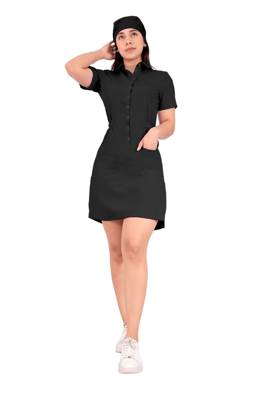 Vestido Quirúrgico Negro