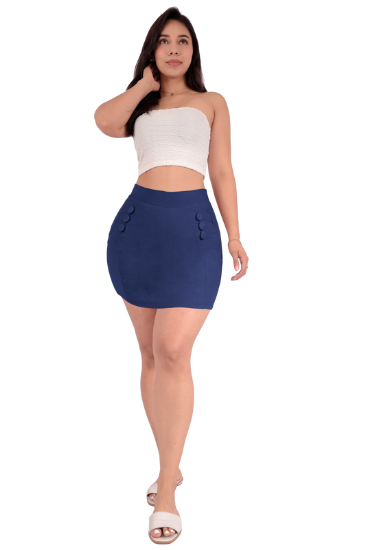 Short falda 6310-03 Azul Marino