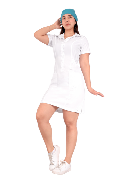 Vestido Quirúrgico Blanco