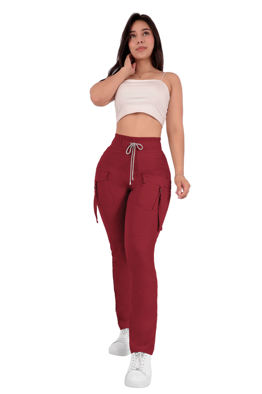 Jogger Stretch  6167-05 Vino