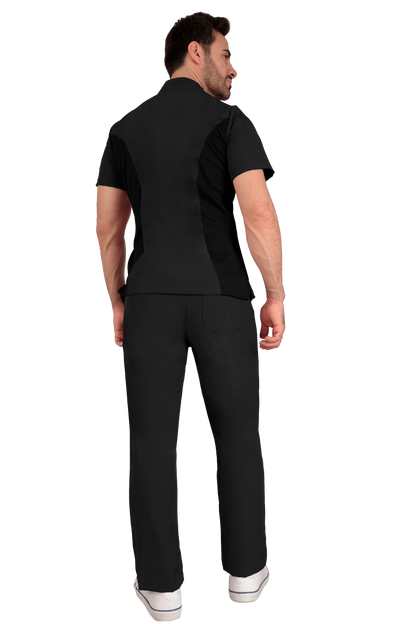 Conjunto Quirurgico Antifluidos corte Recto - Negro 6319-01