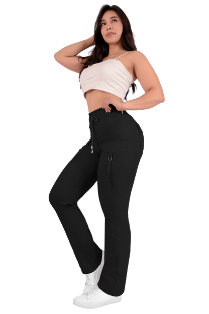 Jogger Stretch  6167-01 Negro
