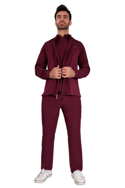 Conjunto Quirurgico Antifluidos corte Recto - Vino 6319-06