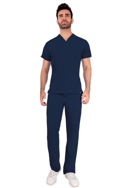 Conjunto Quirurgico Antifluidos corte Recto - Verde Olivo