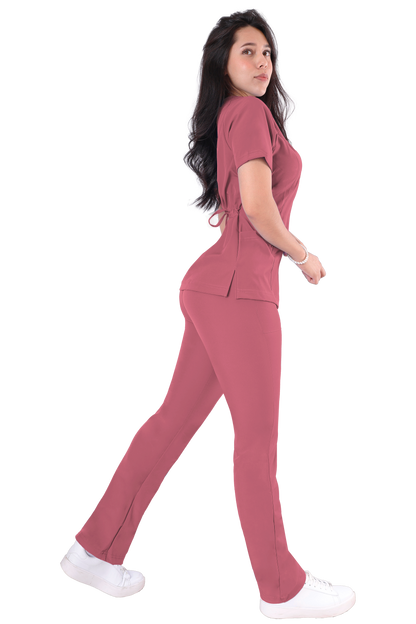 Conjunto Quirurgico Antifluidos corte Recto - 6234-08 Palo de Rosa