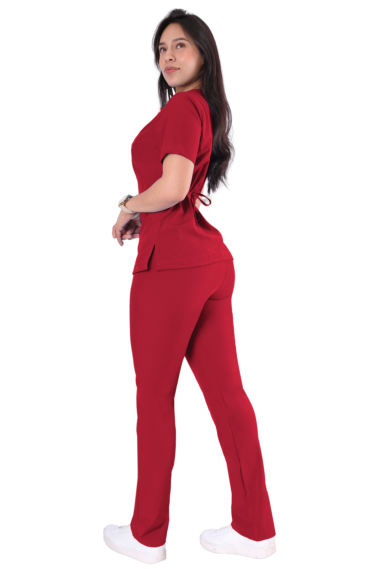 Conjunto Quirurgico Antifluidos corte Recto - 6234-05 Rojo
