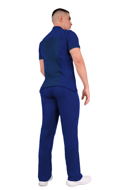 Conjunto Quirurgico Antifluidos corte Recto - Azul Rey 6240-03