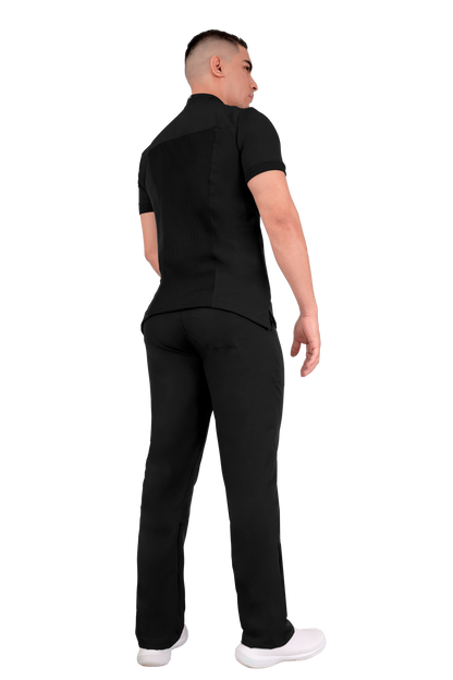 Conjunto Quirurgico Antifluidos corte Recto - Negro 6240-01