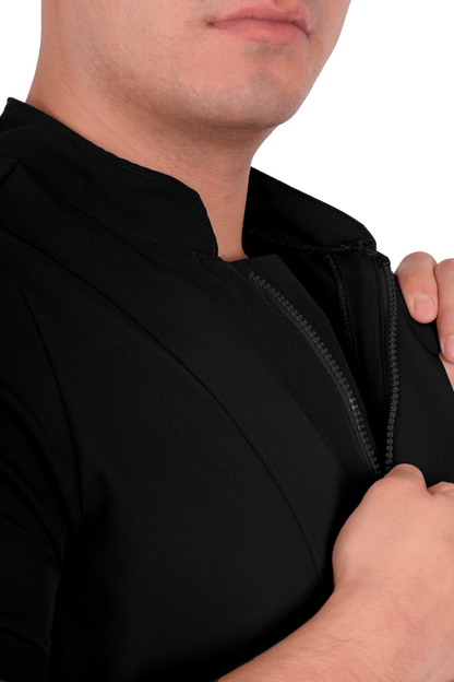 Conjunto Quirurgico Antifluidos corte Recto - Negro 6240-01