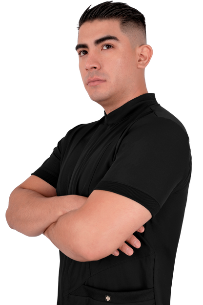 Conjunto Quirurgico Antifluidos corte Recto - Negro 6240-01