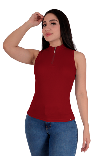 Blusa con Cierre - Lila