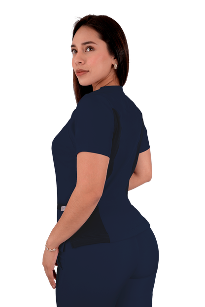 Conjunto Quirurgico Antifluidos corte Recto - Azul Marino 6242-05