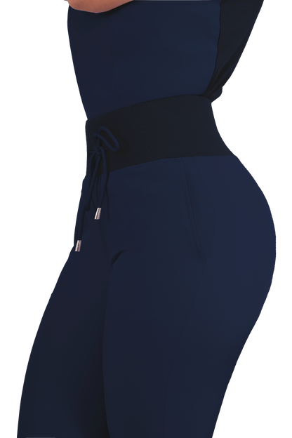 Conjunto Quirurgico Antifluidos corte Recto - Azul Marino 6242-05