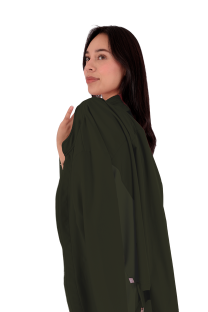 Conjunto Quirurgico Antifluidos corte Recto - Verde Olivo