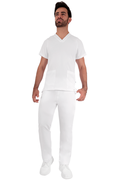 Conjunto Quirurgico Antifluidos corte Recto - Verde Olivo