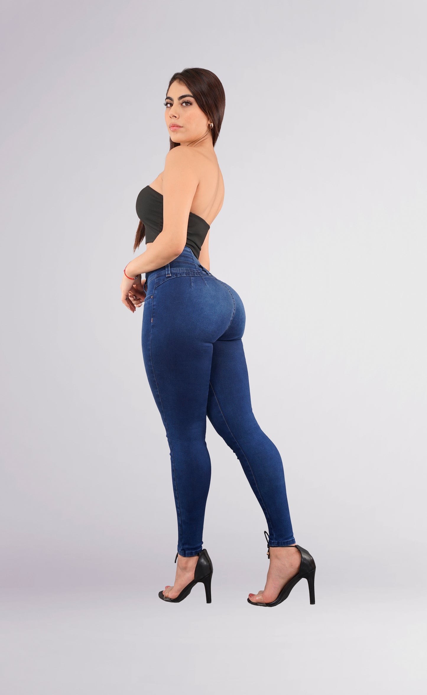 LipoJeans de Talle Alto con Efecto Levanta Cola 3679