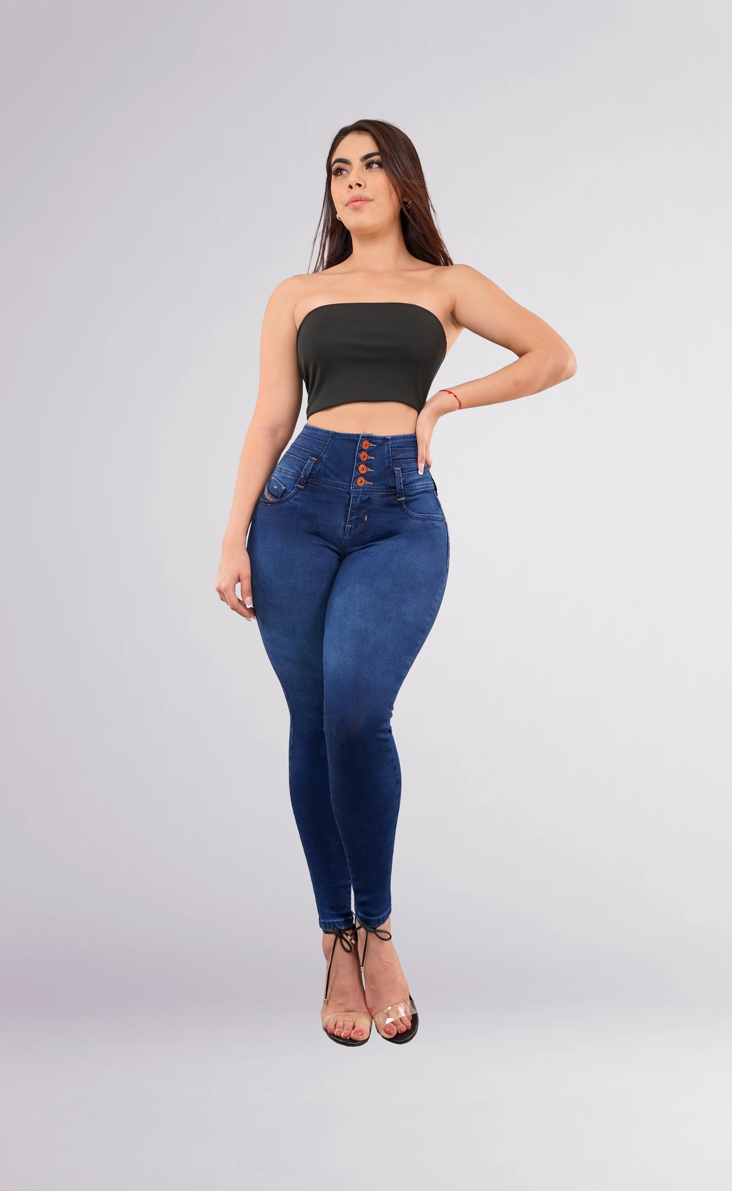 LipoJeans de Talle Alto con Efecto Levanta Cola 3679