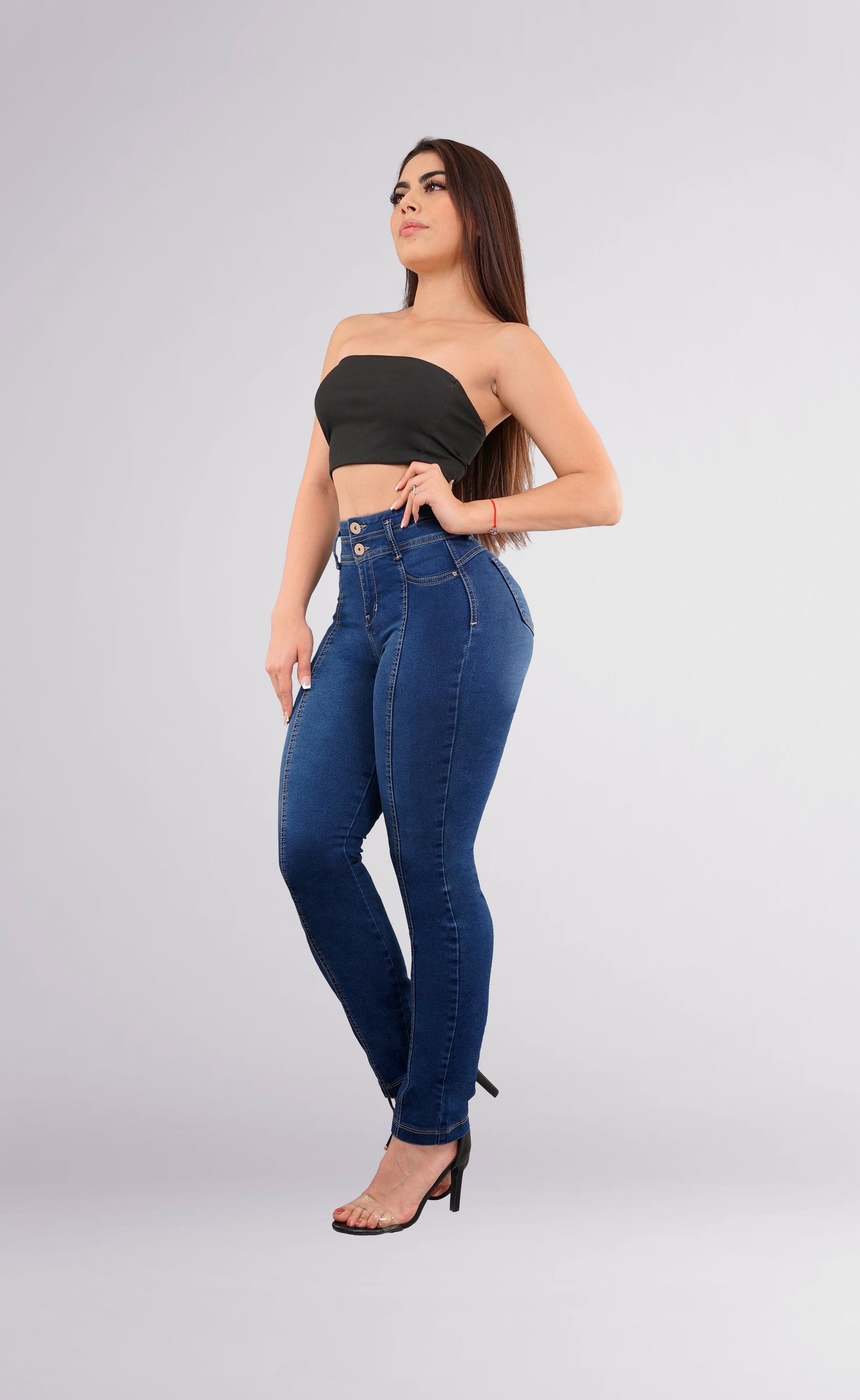 LipoJeans de Talle Alto con Efecto Levanta Cola 3680