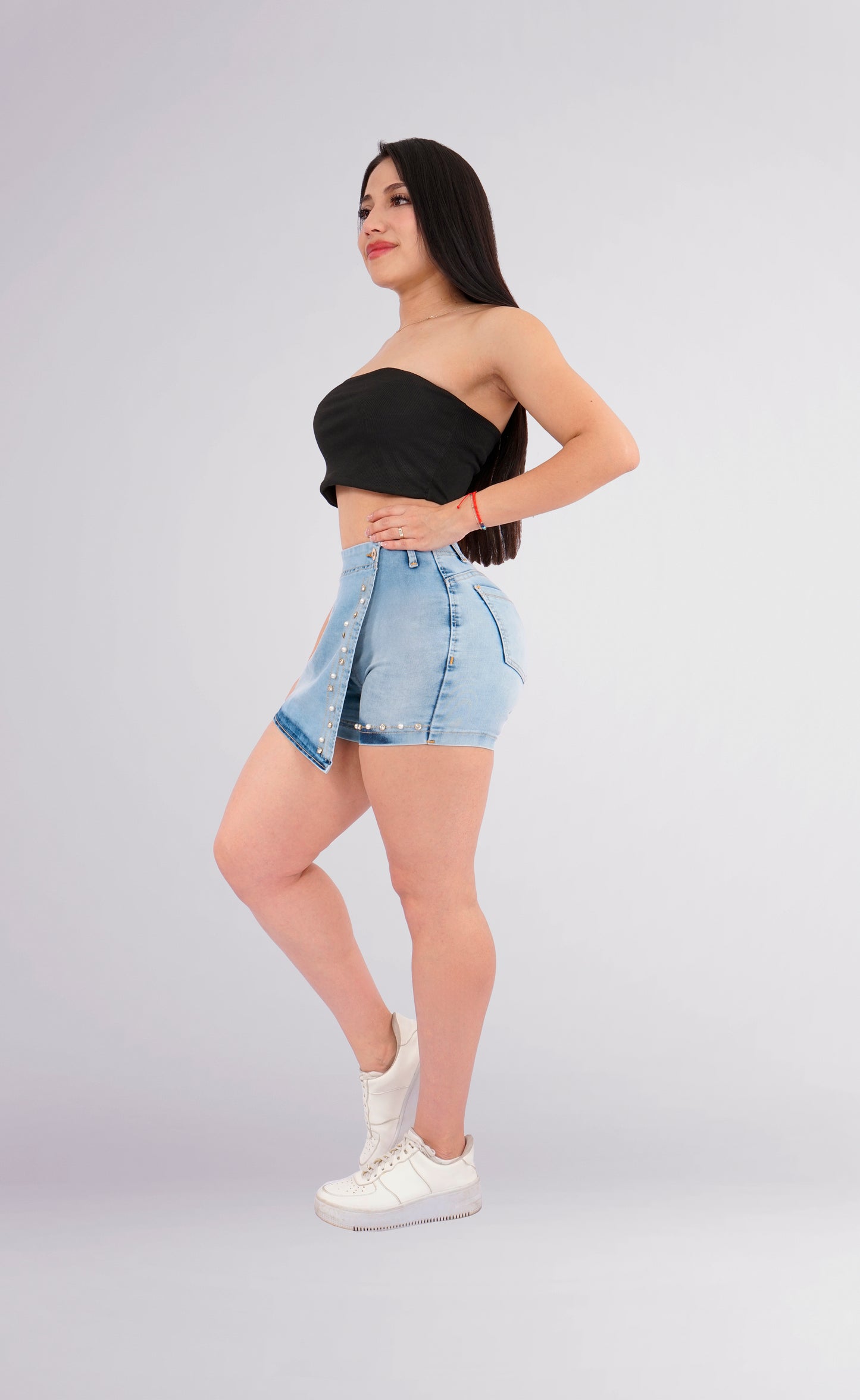 Short Falda Dama Casual Mujer Levanta Pompas Alta Elasticidad 3840