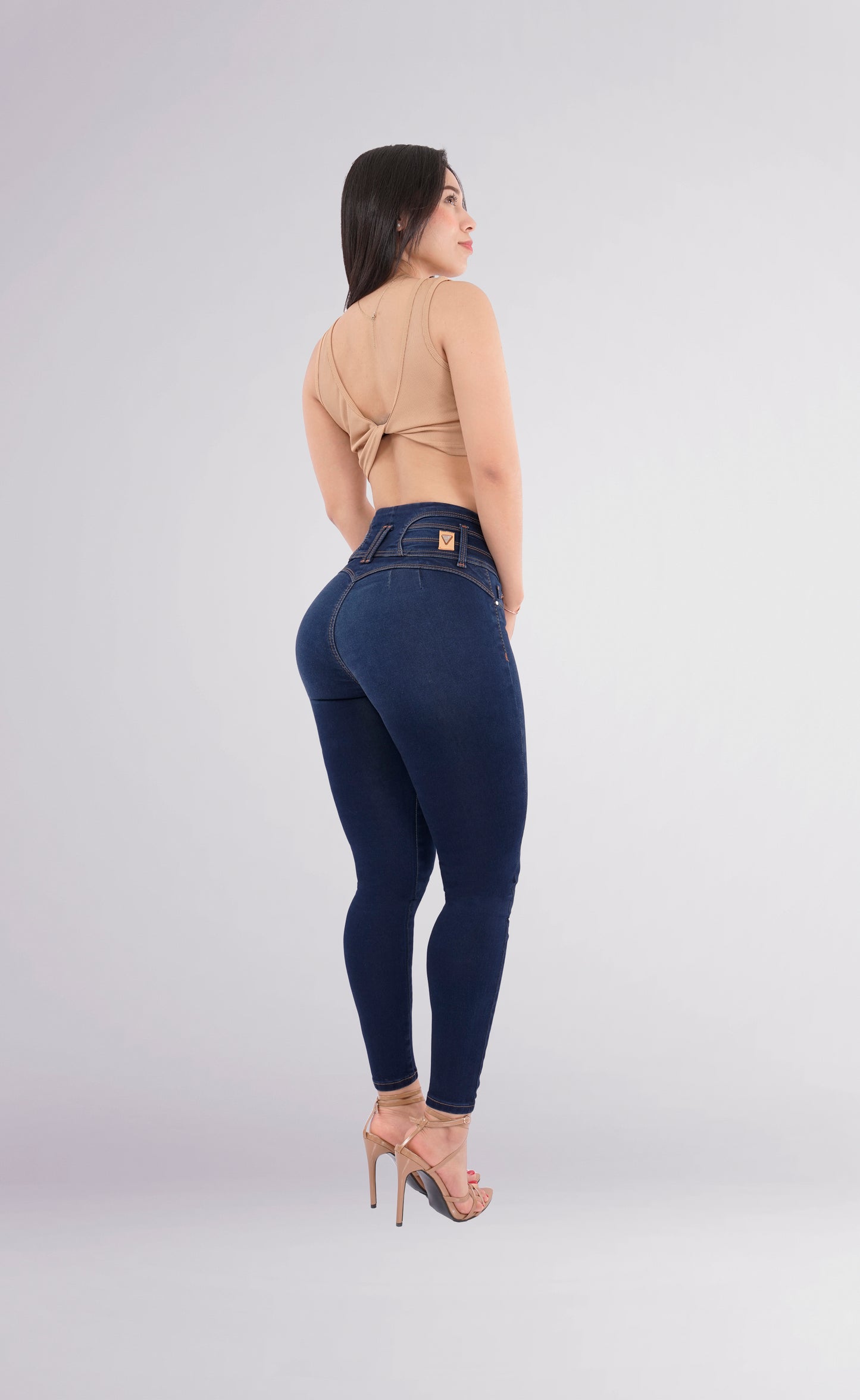 LipoJeans de Talle Alto con Efecto Levanta Cola 3790