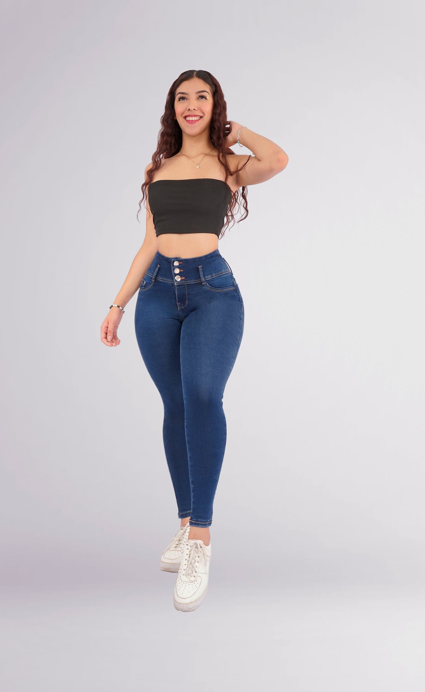 Faja Jeans Dama Pantalones Mujer Colombiano Levanta Pompa 3768/04